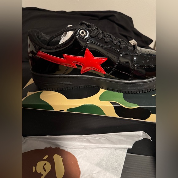 Bapesta Low M2 ‘Shark Face - Black’  SIZE 11 main image 6